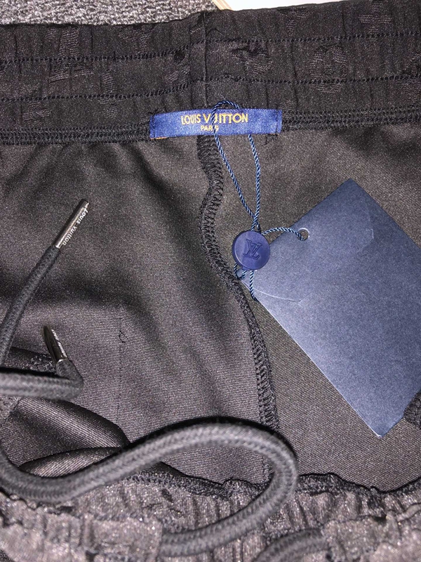 ブランドハーフパンツ角部分ディテール